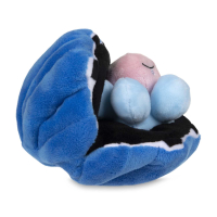 Officiële Pokemon center knuffel Pokemon fit Clamperl 12cm 